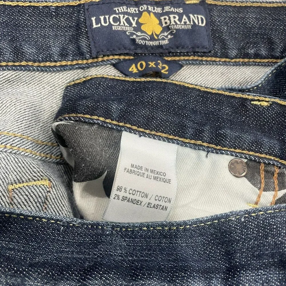 lucky brand men's jeans classic‎ straight 329 40x32